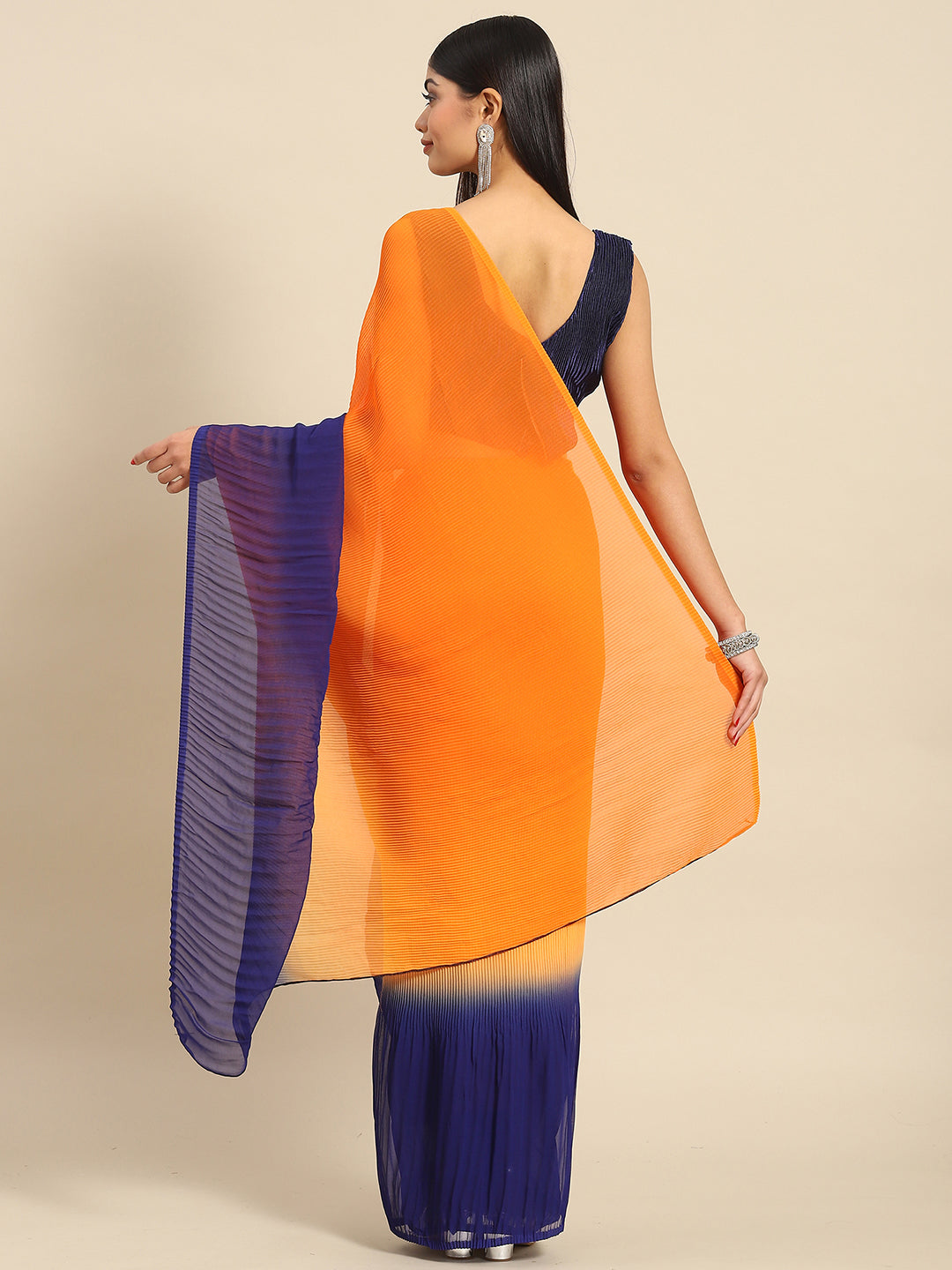 ORANGE OLIVIIA VOL.9 SAREE