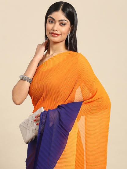 ORANGE OLIVIIA VOL.9 SAREE