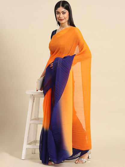 ORANGE OLIVIIA VOL.9 SAREE