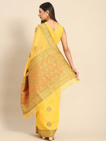 YELLOW MEIRA SILK