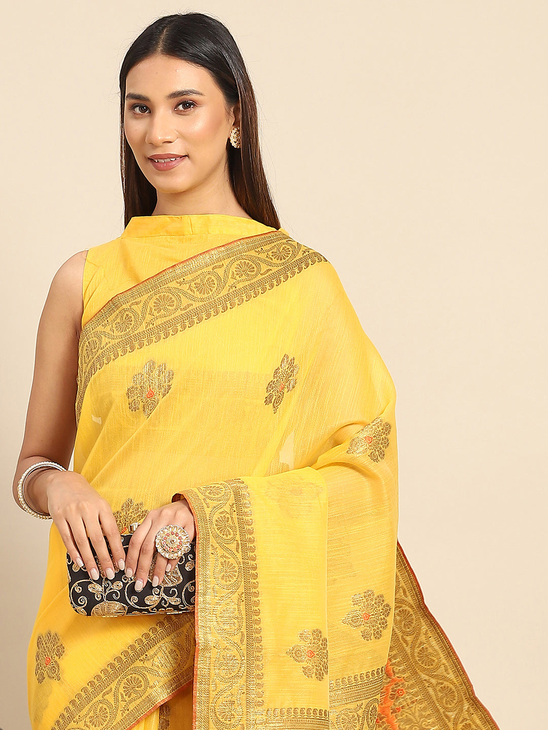 YELLOW MEIRA SILK