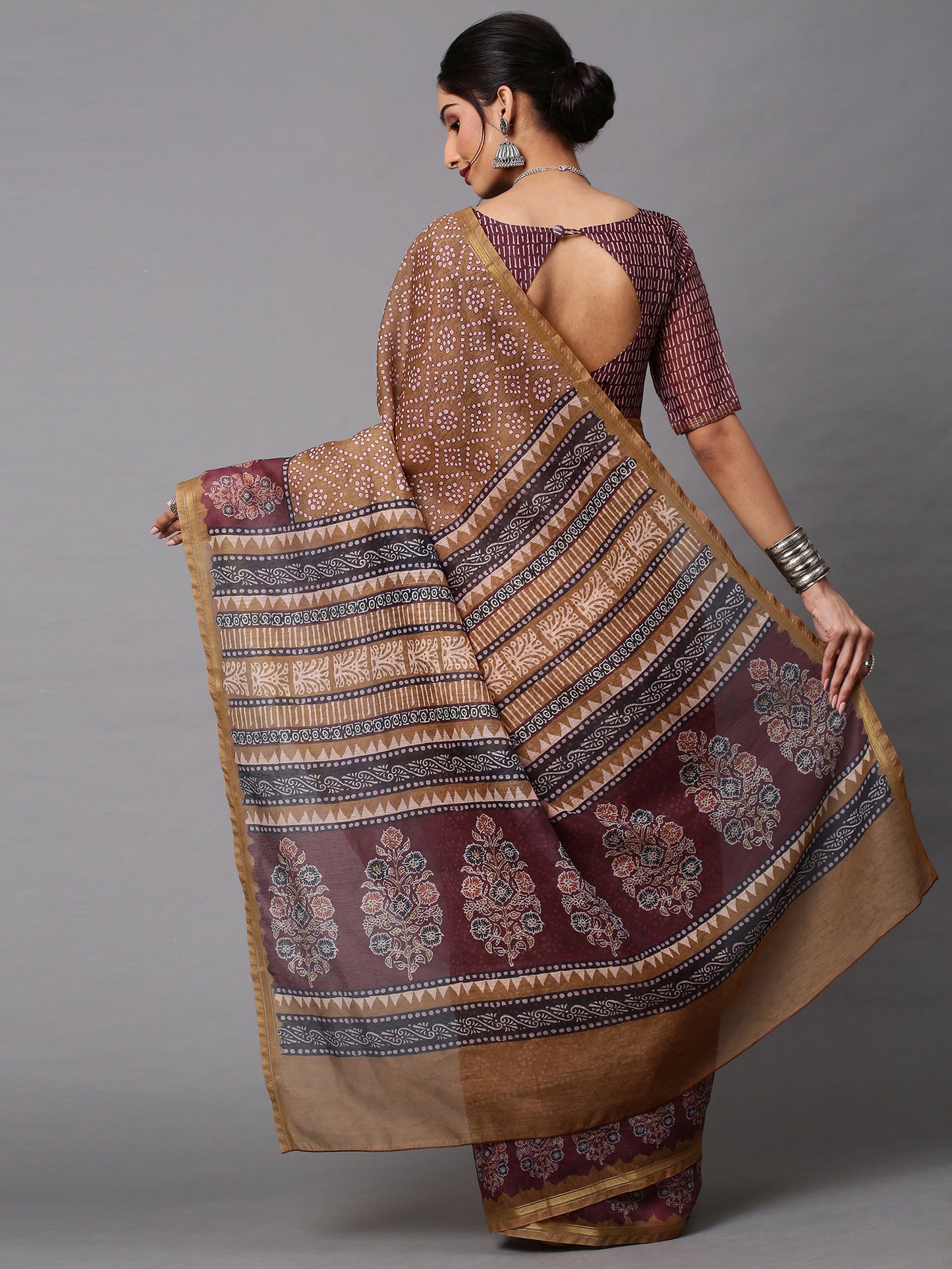 BEIGE BATIQ VOL.2 SAREE