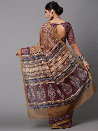BEIGE BATIQ VOL.2 SAREE