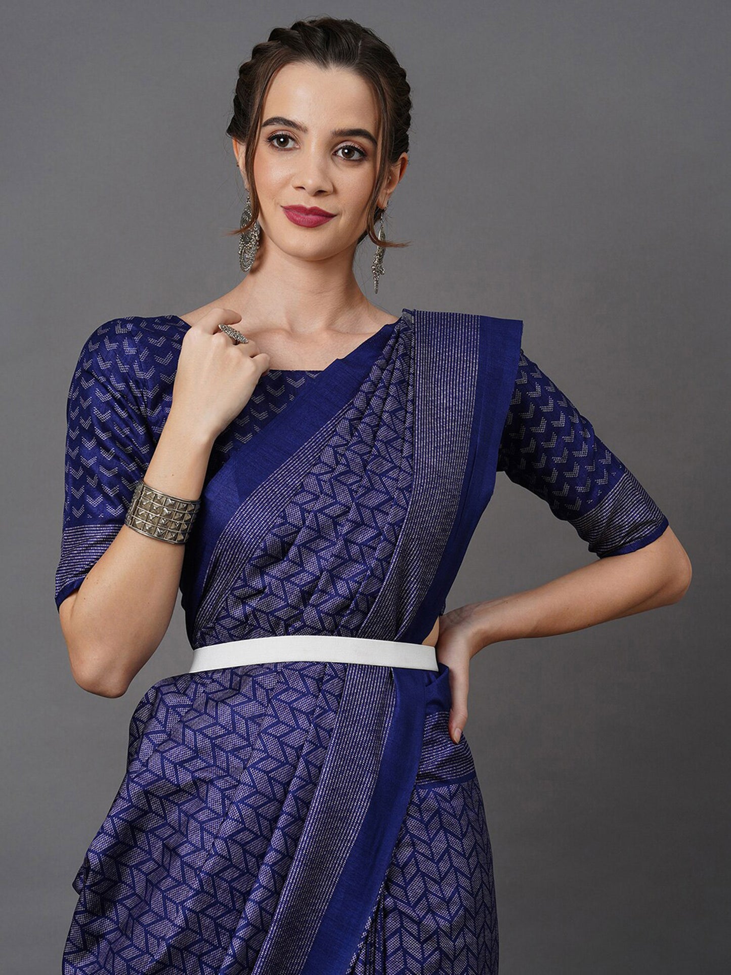 NAVY BLUE DOLA - 104 SILK