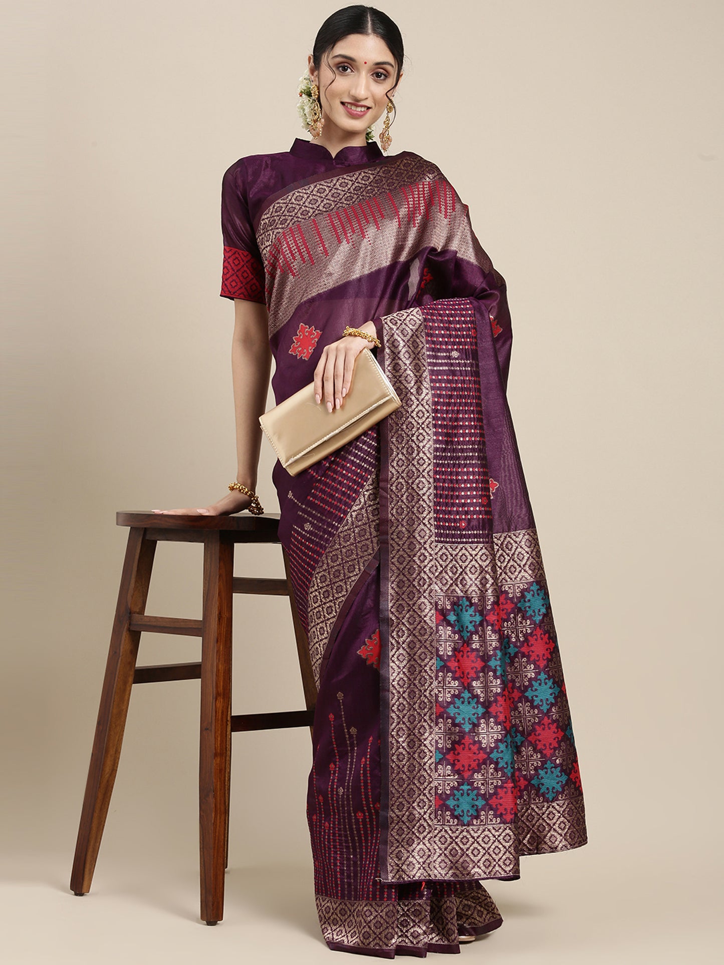 PURPLE DIXITA VOL-2 SILK