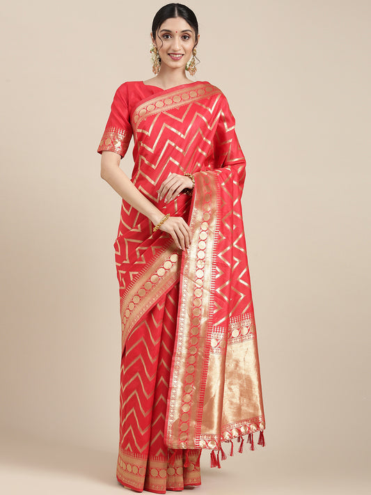 RED DIXITA SILK