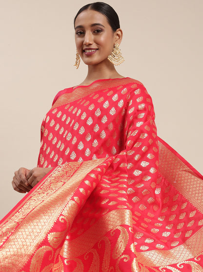 RED POOJA CLASSIC SILK