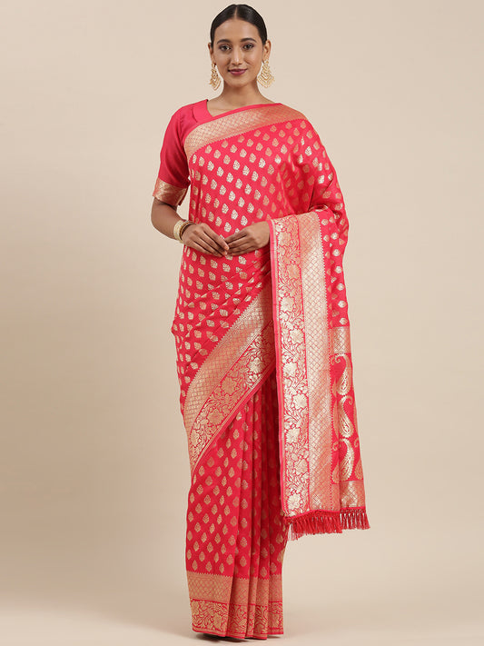 RED POOJA CLASSIC SILK