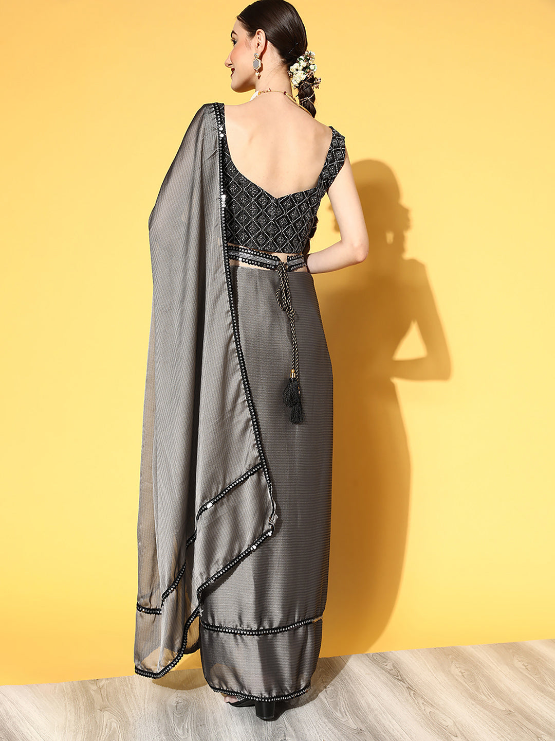 GREY SAMEERA VOL.2 GEORGETTE