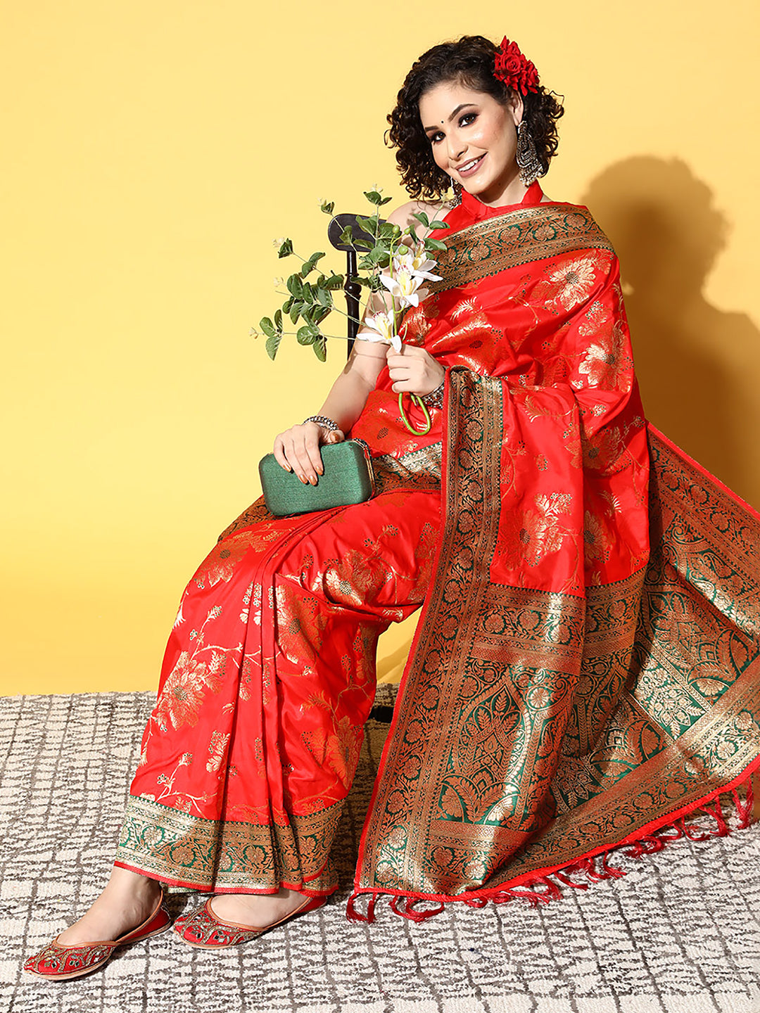 RED PAKHI VOL.7 SILK