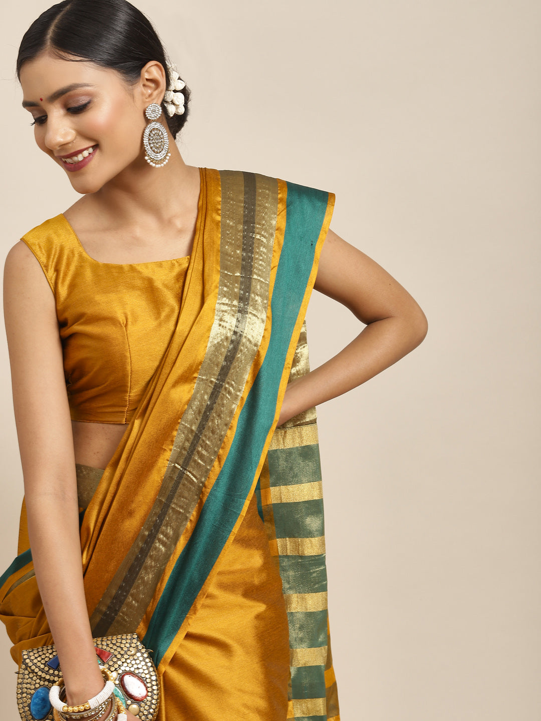 MUSTARD AURA  SILK