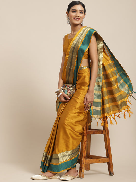 MUSTARD AURA  SILK