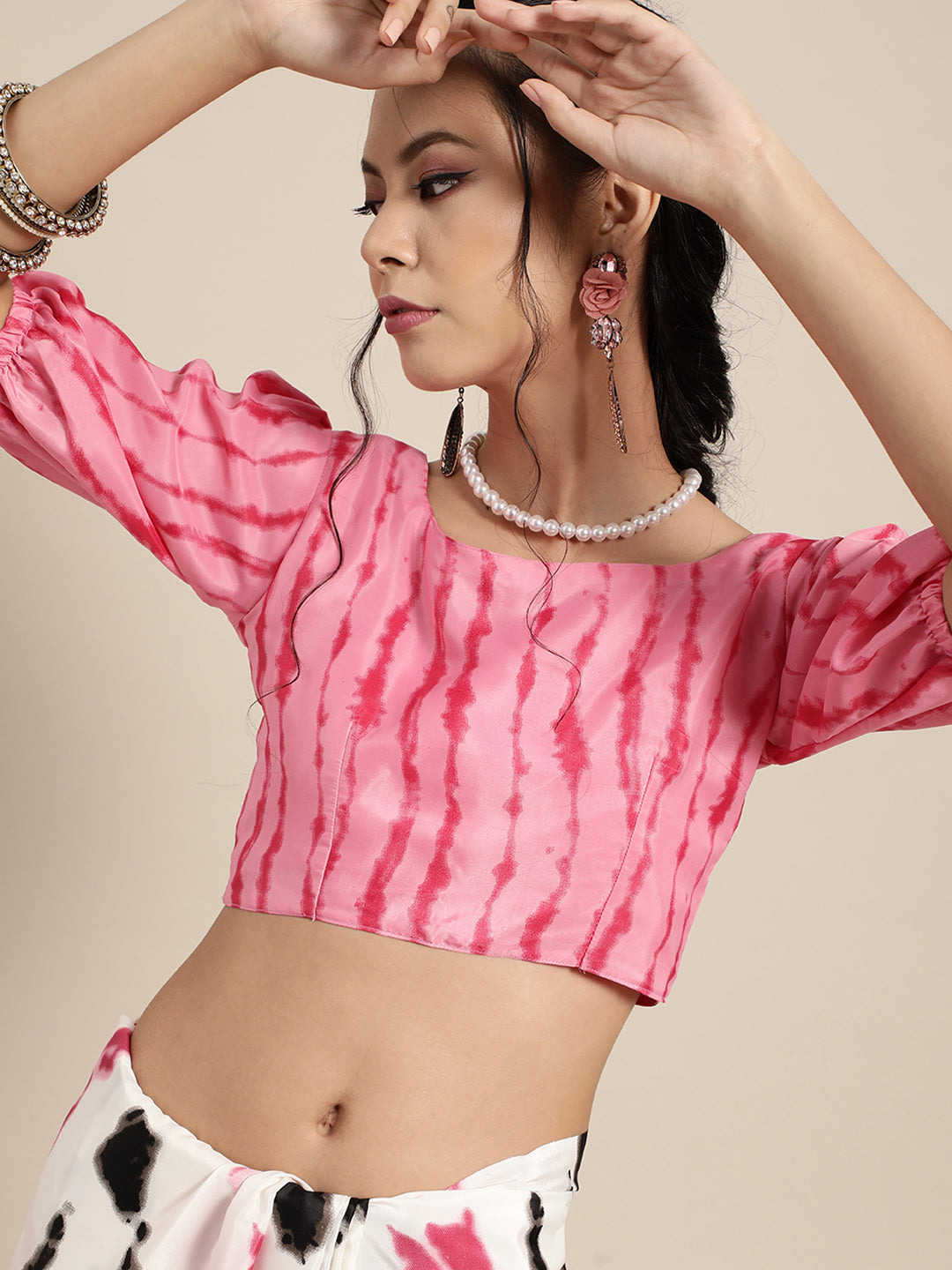 OFF WHITE KAAKSHI SILK SAREE