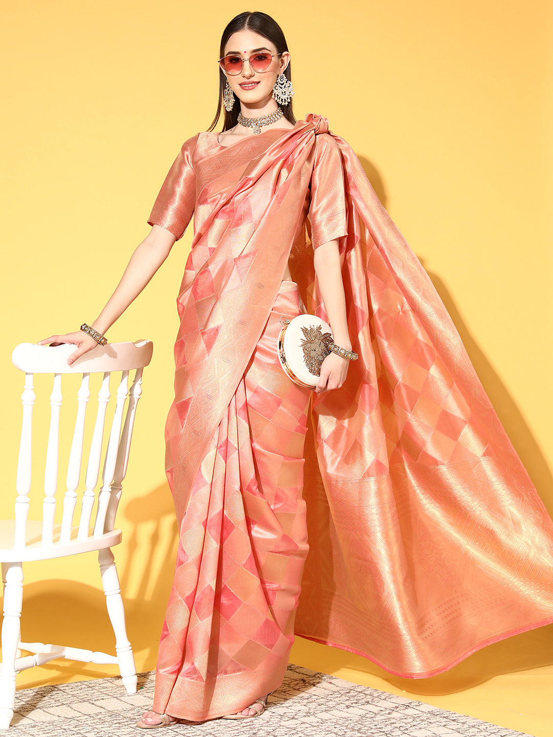 PEACH KELENA ORGANZA