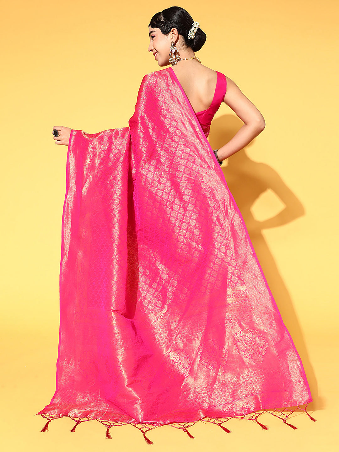 PINK KUMBHI SILK