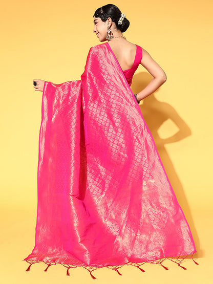 PINK KUMBHI SILK