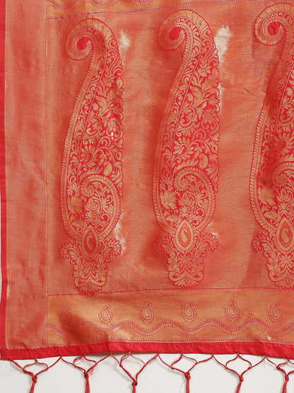 RED KUMBHI KANJEEVARAM