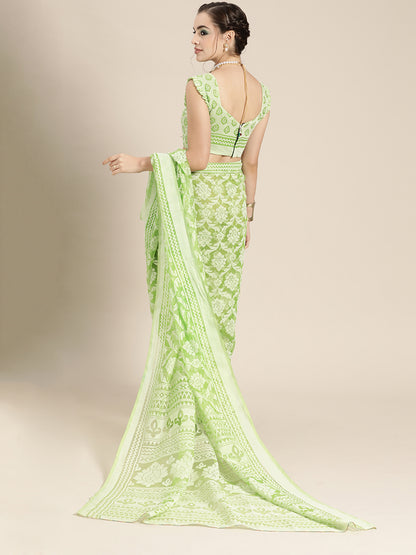 GREEN MISS KARISHMA SAREE