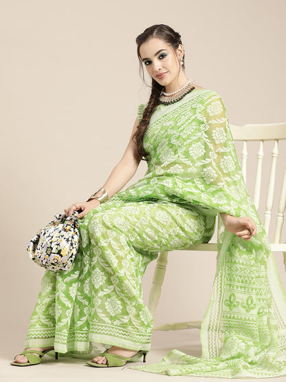 GREEN MISS KARISHMA SAREE