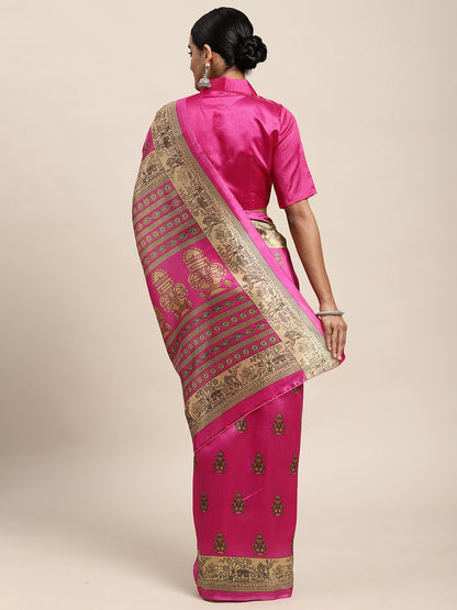 PINK PATOLA - 30 SILK