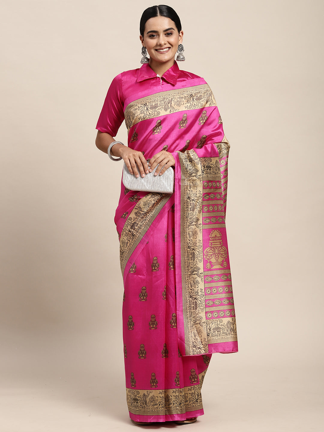PINK PATOLA - 30 SILK