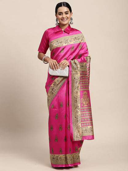 PINK PATOLA - 30 SILK