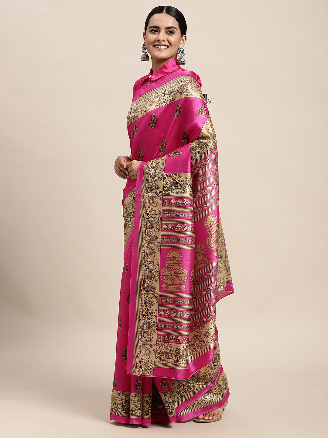 PINK PATOLA - 30 SILK