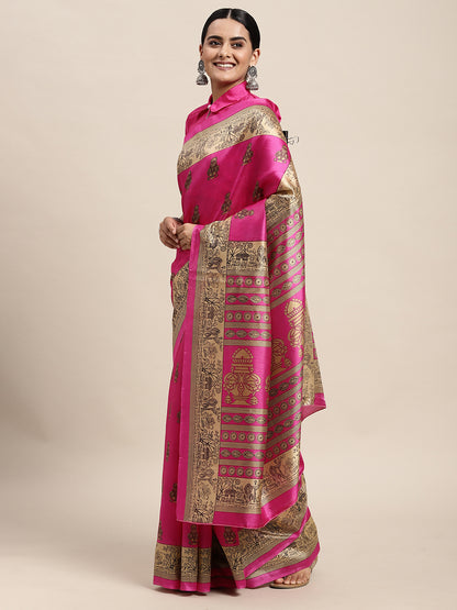 PINK PATOLA - 30 SILK