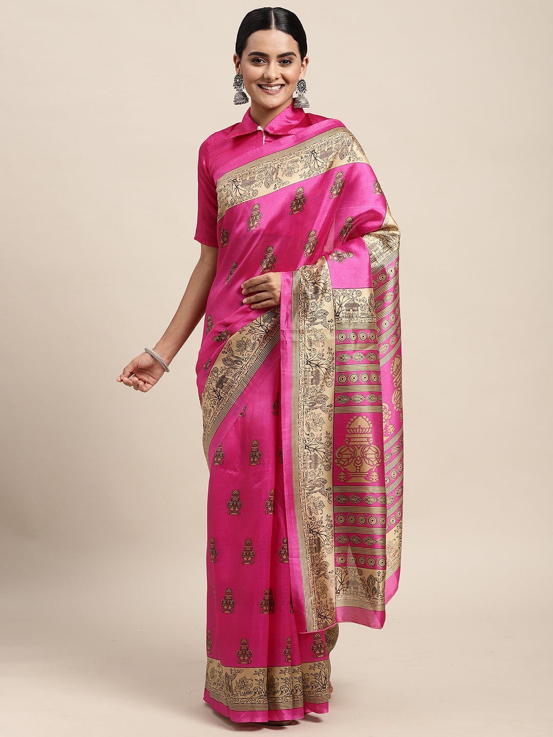 PINK PATOLA - 30 SILK