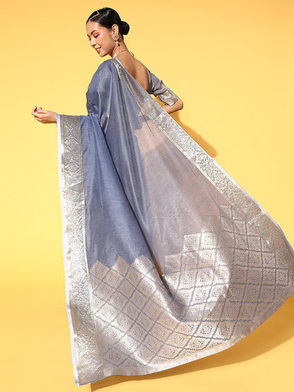 BLUE SIDNAZ SAREE