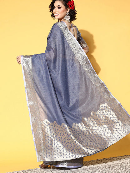 BLUE SIDNAZ SAREE