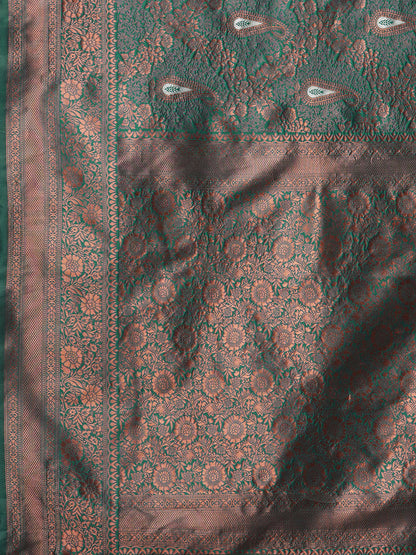 TEAL BLUE FIZA VOL.6 SILK