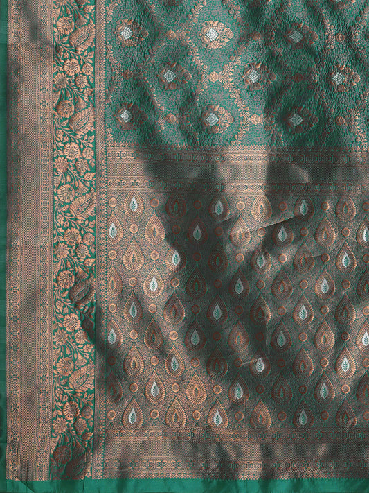 TEAL BLUE FIZA VOL.7 SILK