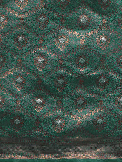 TEAL BLUE FIZA VOL.7 SILK