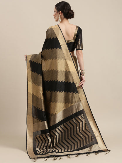 BLACK HANDLOOM SILK - 746 COTTON