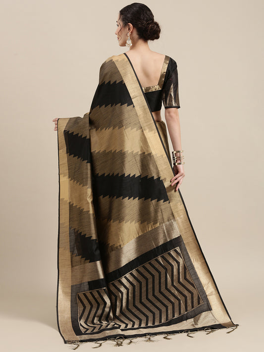 BLACK HANDLOOM SILK - 746 COTTON