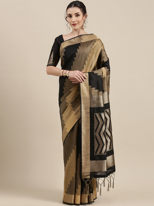 BLACK HANDLOOM SILK - 746 COTTON