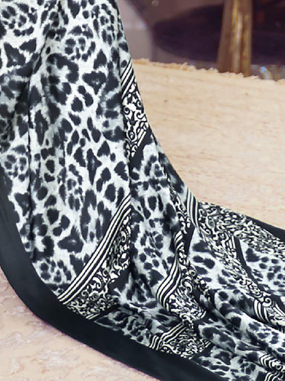 BLACK KAAKSHI SILK SAREE