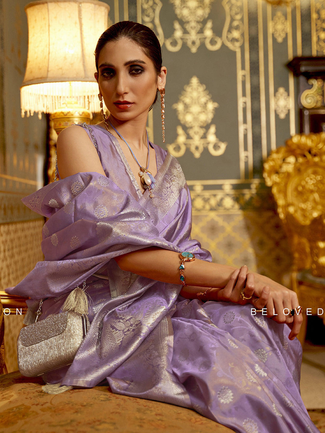 LAVENDAR KANDANA SILK