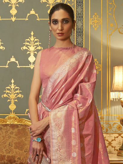 PINK KANDANA SILK