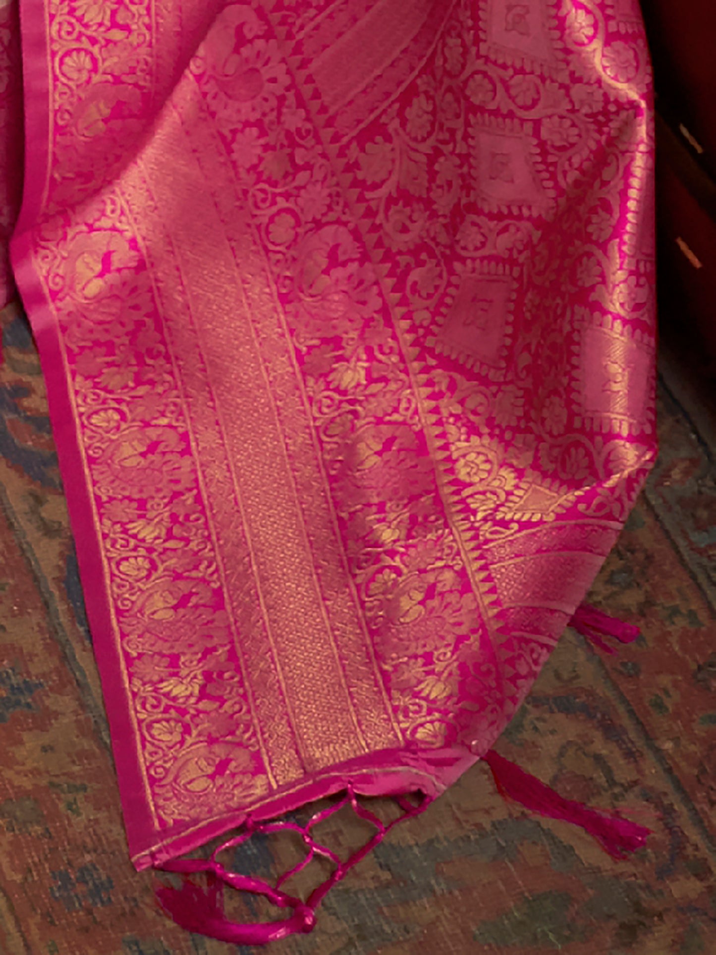 PINK KARZOE SILK