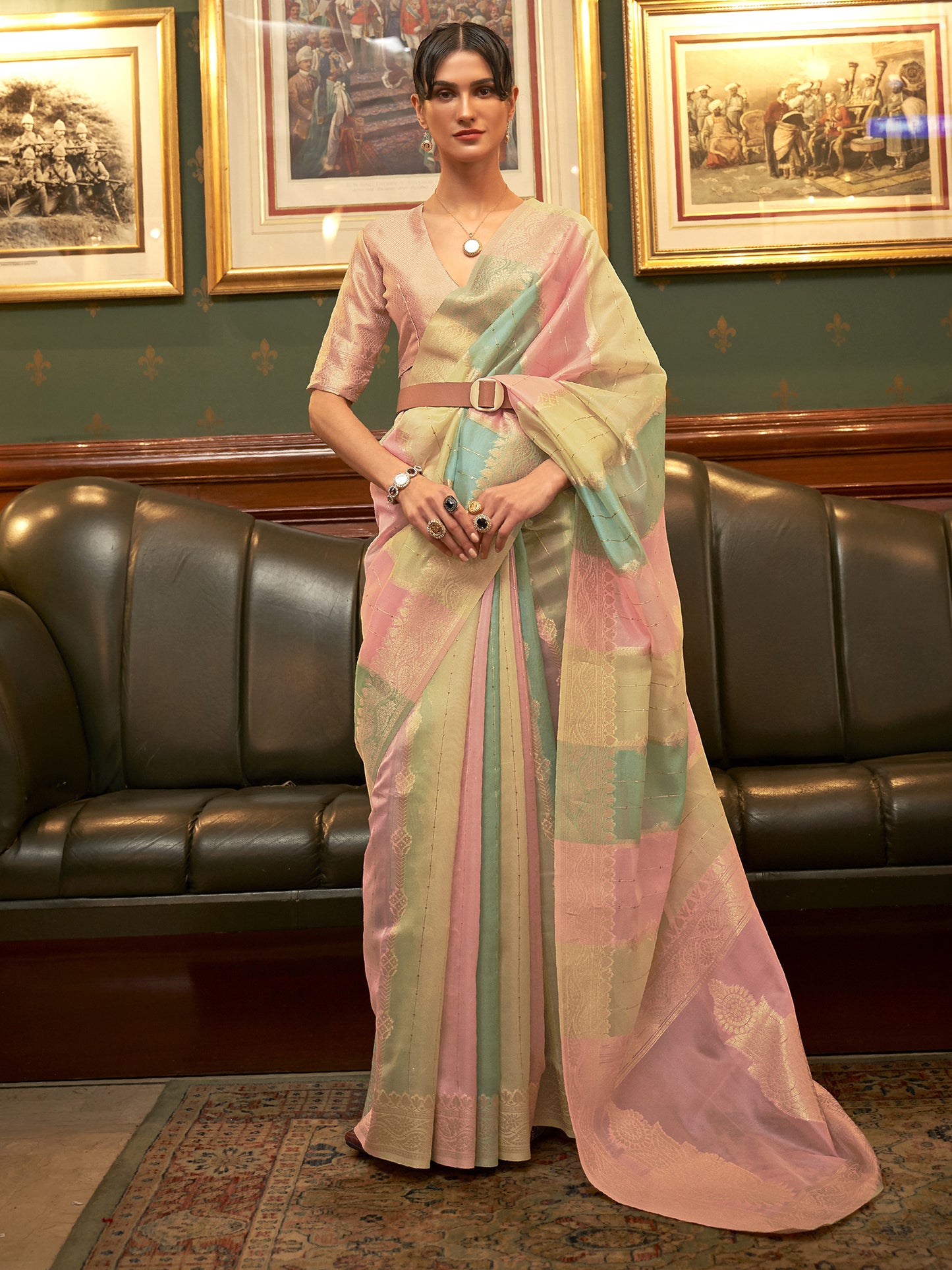 MULTICOLORED KENZO ORGANZA