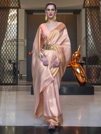 PEACH 245000- KHITAAB SILK