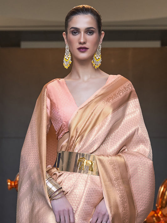 PEACH 245000- KHITAAB SILK