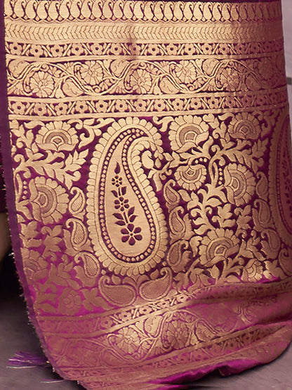 BURGUNDY KHUSHART SILK