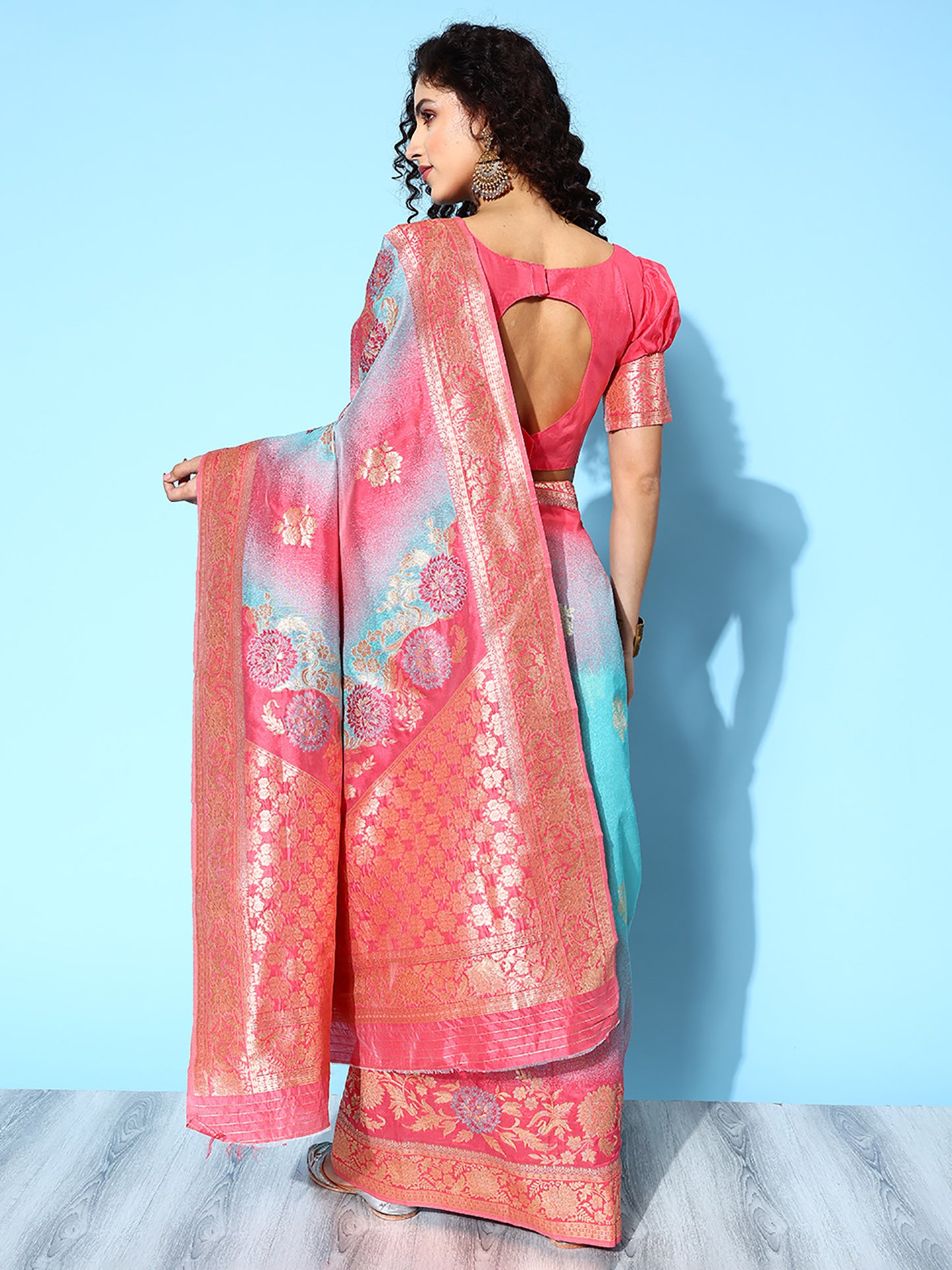 PINK KINAARA SILK