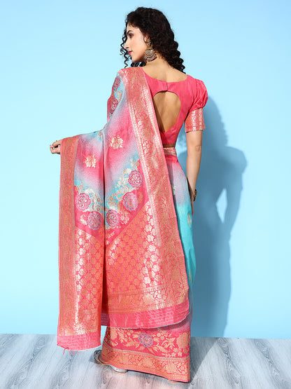 PINK KINAARA SILK