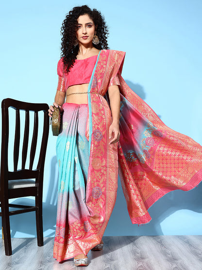 PINK KINAARA SILK