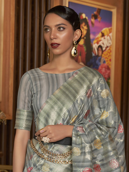 GREY KLASSIC LINEN SILK