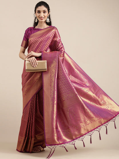 MAGENTA KANDINI SILK